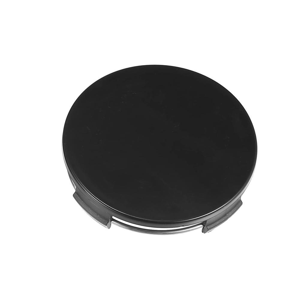 uxcell Universal Car Wheel Tire Center Hub Cap Cover 65mm Diameter 4pcs Clips 4pcs Black