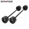 For SUZUKI GSR750 GSXS750 Axle Fork Crash Slider Front Rear GSXS GSX-S 750 GSR 600 Motorcycle Wheel Hub Anti Collision Protector