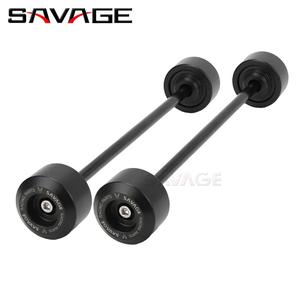 For SUZUKI GSR750 GSXS750 Axle Fork Crash Slider Front Rear GSXS GSX-S 750 GSR 600 Motorcycle Wheel Hub Anti Collision Protector