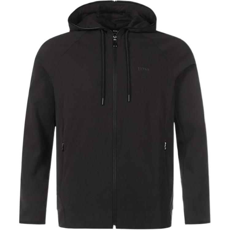 Hugo Boss Куртки Мужские Черные С Капюшоном Умеренные Другие 50447863-001