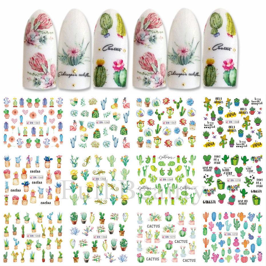 Наклейка для дизайна ногтей, Серия «Весенние и летние цветы и травы», Водная наклейка для ногтей с цветком Zou Ju