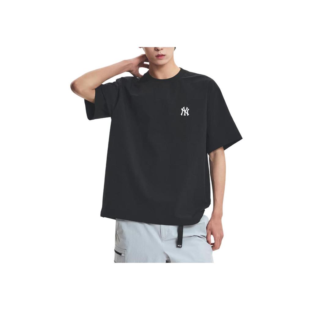 New MLB Basic New York YankeesGofcore T Shirt Unisex Black 3ARSB0253-50BKS