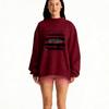 Autumn Trendy European Women's High Neck Long Sleeve Casual Hoodie