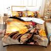 Комплект постельного белья «Fairy Tail», односпальный, полный, Queen King Size, Kawaii, комплект постельного белья в стиле аниме для взрослых, детский комплект пододеяльников для спальни, 3D принт 012