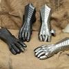 Medieval Steel Gauntlets: Knight Costume Hand Armor for LARP  Cosplay Set Of 2