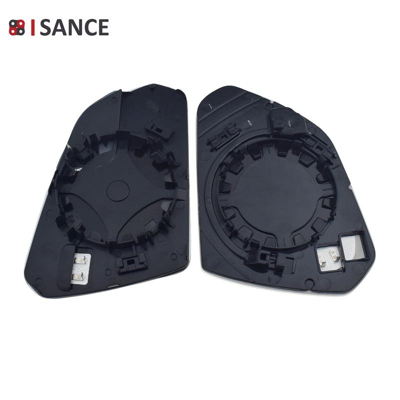 1 / 2 Pcs Heated Left Driver or Right Passenger Rearview Mirror Glass For Hyundai Sonata 1.6L 2.0L 2.4L 2015 2016 2017 2018