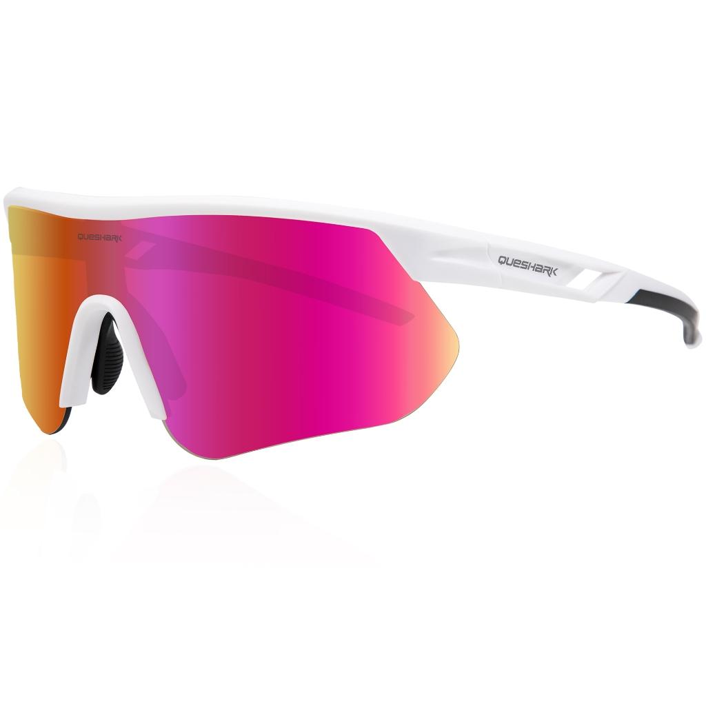 QUESHARK взрослые HD Clarity Линзы Полная защита от ультрафиолета UV400 и бликов Солнцезащитные очки для велоспорта Спортивные очки для горного велосипеда Очки для езды на шоссейном велосипеде