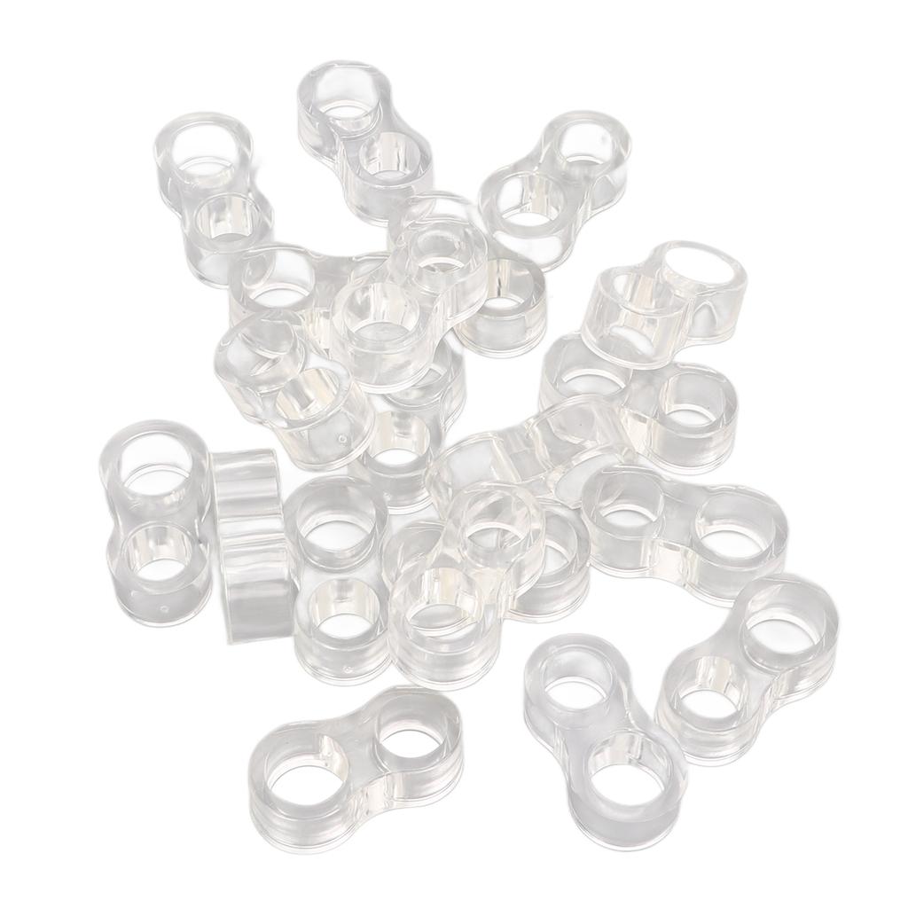 20 шт. бампер для дверной ручки прозрачный белый силиконовый противоударный бампер для дверной ручки