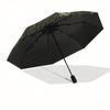 Dark Mystic Skulls: Circular Wall Art DecorUmbrella, Portable 3-Fold Compact Umbrella for Men & Women Gift
