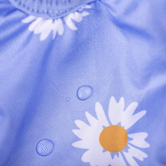 Хлопковые подгузники для щенков с красивым цветочным узором, гигиенические трусики для собак, подгузники для собак, принадлежности