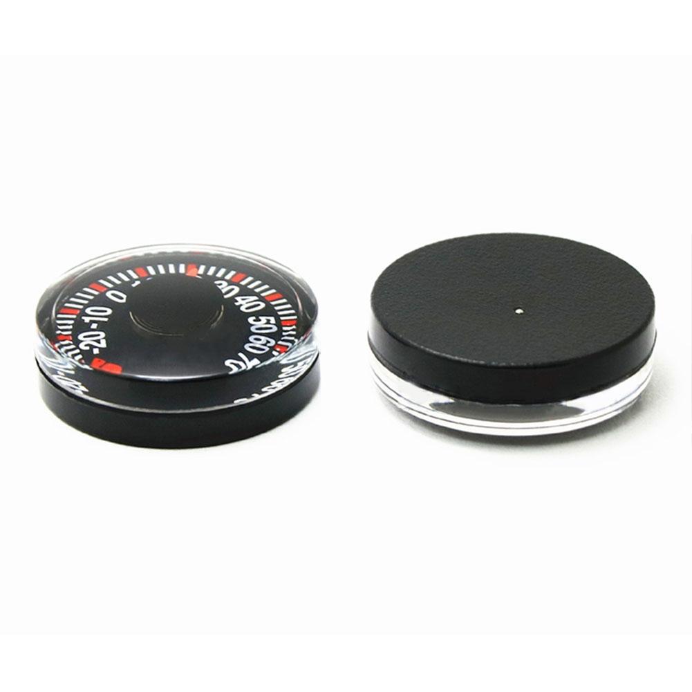 Термометр Черный Циферблат Стрелочный Для Внутреннего Мониторинга Круглый
