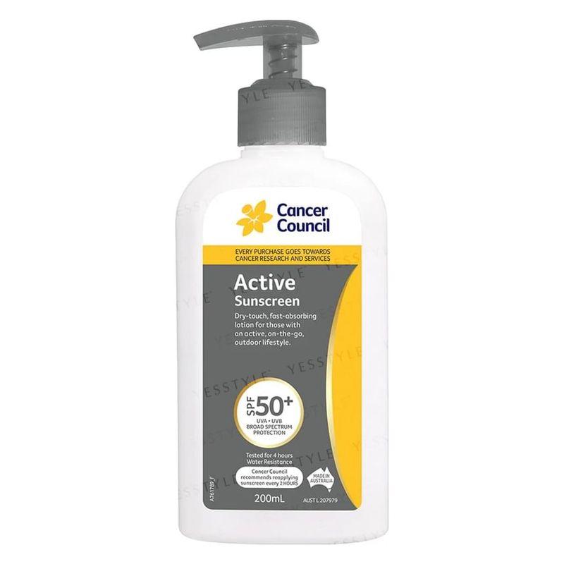 Совет по борьбе с раком - Активный солнцезащитный крем SPF 50+