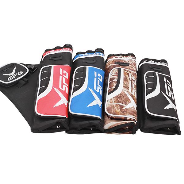 Трехтрубный поясной подвесной колчан, сумка для лука и стрел, соревнования, снаряжение для стрельбы из лука на открытом воздухе