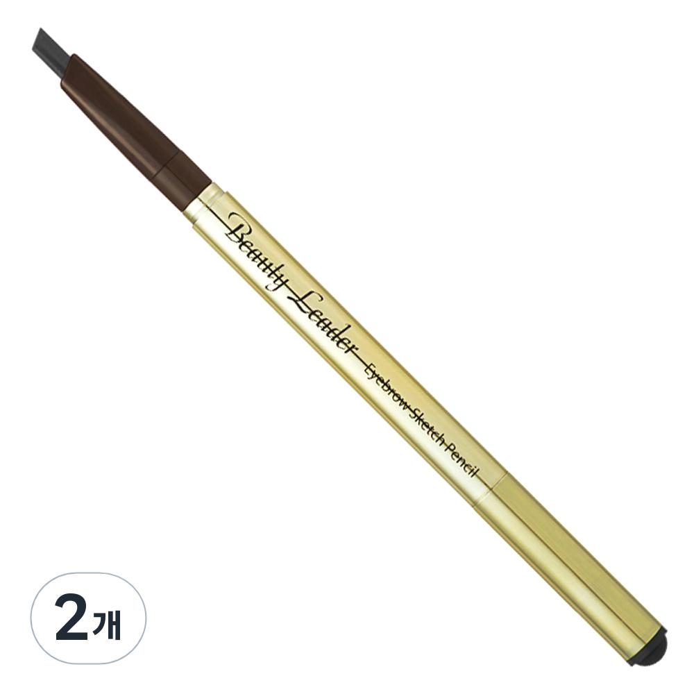 Карандаш для бровей Beauty Leader 0,35 г, нет. 01 Черный, 2 шт.