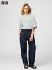 Uniqlo 482779 Футболка с круглым вырезом DRY-EX ТЕМНО-СЕРЫЙ СЕРЫЙ ЧЕРНЫЙ СВЕТЛО-ЗЕЛЕНЫЙ Япония