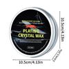 Carnauba Wax Car 200 мл Carnauba Wax Car Polish High-Gloss Shine Deep Gloss Car Wax Carnauba Paste For Easy Application