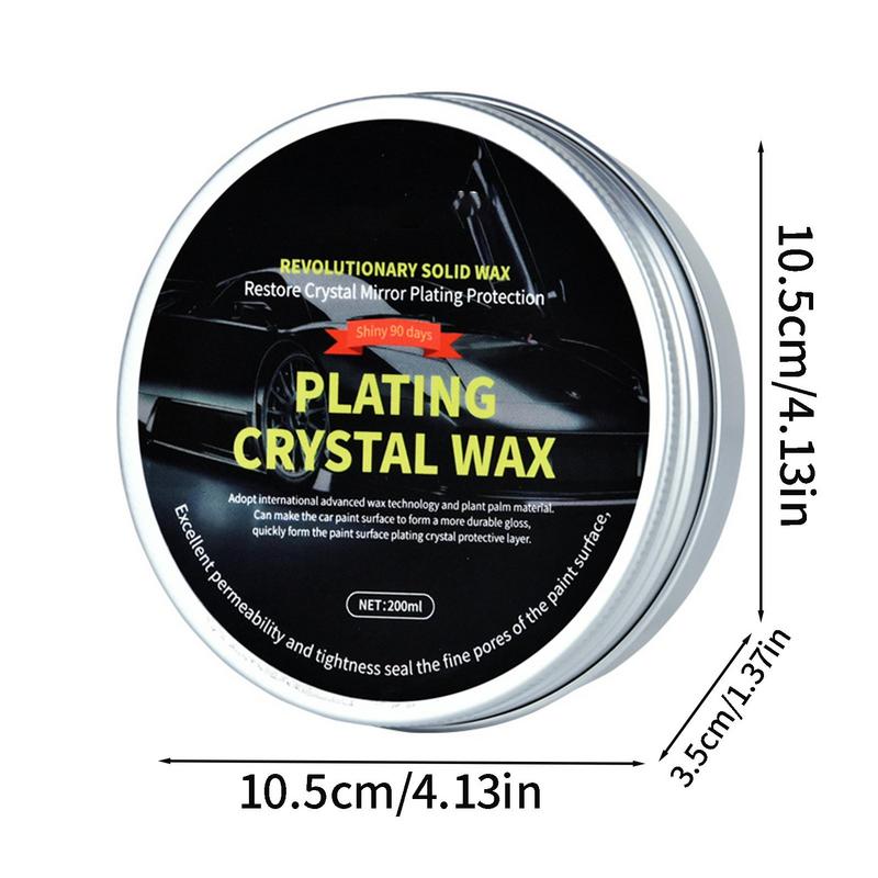 Carnauba Wax Car 200 мл Carnauba Wax Car Polish High-Gloss Shine Deep Gloss Car Wax Carnauba Paste For Easy Application