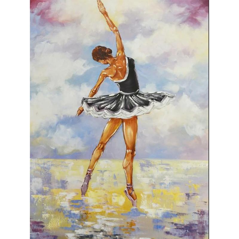 5D DIY Алмазная картина Набор Лебедь Танец Искусство Алмазная вышивка Стразы Украшения для дома