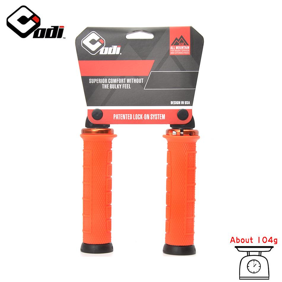 ODI Silicone Lock-on Ultra-light Anti-slip Mountain Bike Handlebar Grip for Downhill & Off-road.