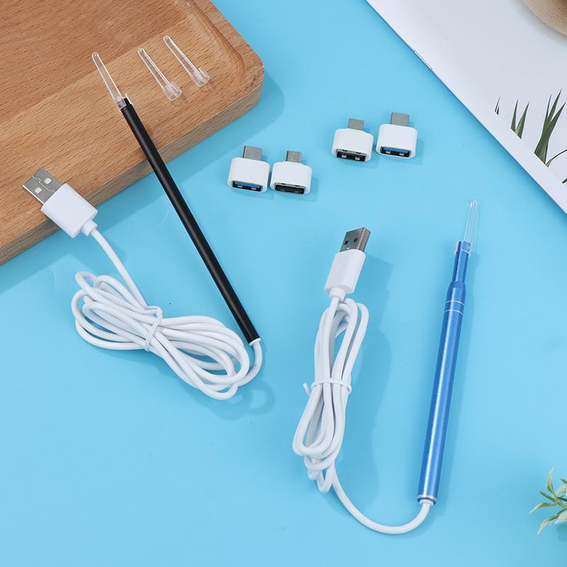 1 комплект умных устройств для чистки ушей, ложка для эндоскопа, визуальная камера для чистки ушей, устройство для чистки ушей