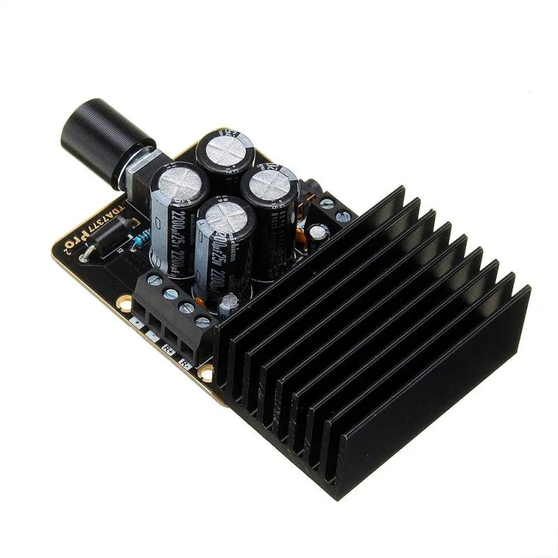 Цифровой автомобильный усилитель Hi-Fi класса Ab, аудиоплата Tda7377 DC9-18V 30 Вт для динамика 4-8 Ом