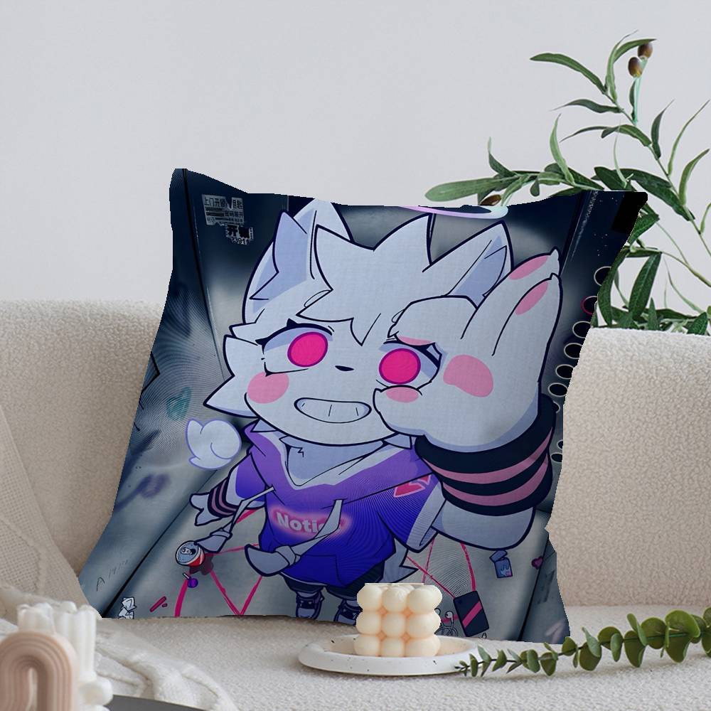 Подушка с принтом Boykisser Silly Cat чехол мультфильм Подарок Наволочка Спальня Дом Диван Стул Сиденье Декор чехол для подушки