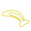 100pcs Paper Clips Portable Mini Cute Banana Shape Rustproof Electroplated Metal Paperclips Office B