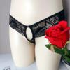 Мужские кружевные стринги с открытой промежностью - Сексуальные прозрачные Т-образные трусы для максимального соблазна