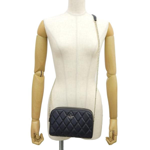 Сумка Сумка через плечо Outlet Brand Leather Black Carry Mini Camera Bag CAREY MINI CAMERA BAG KG425 001 kate spade [Kate Spade] Женская [предмет]