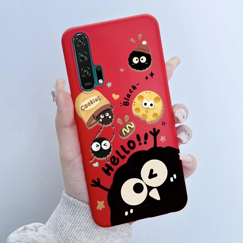 Чехол для Honor 20 Pro Honor20 Pro Задняя сторона Мягкий ТПУ Силиконовый Чехол Милый Мультяшный Панда Чехол для Телефона Для Huawei Honor 20 Pro Coque Funda