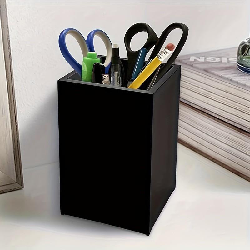 Акриловый держатель для ручек и кистей для макияжа - Многоцветный настольный стакан для хранения