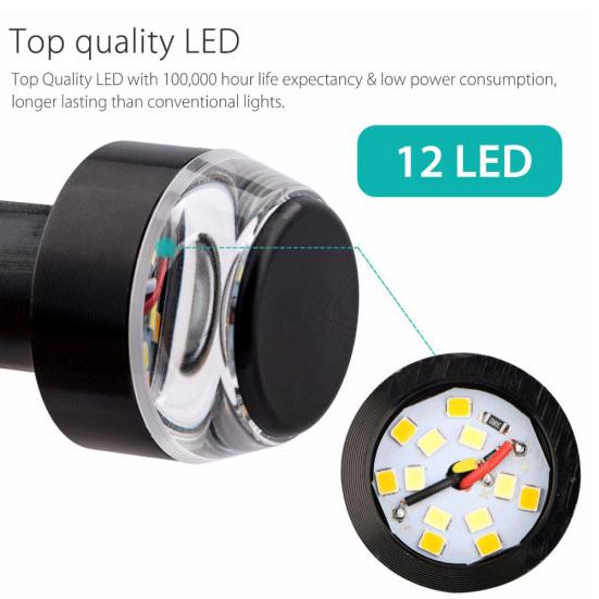 1 шт. водонепроницаемый мотоциклетный светильник, ручка указателя поворота, индикаторная лампа на руле