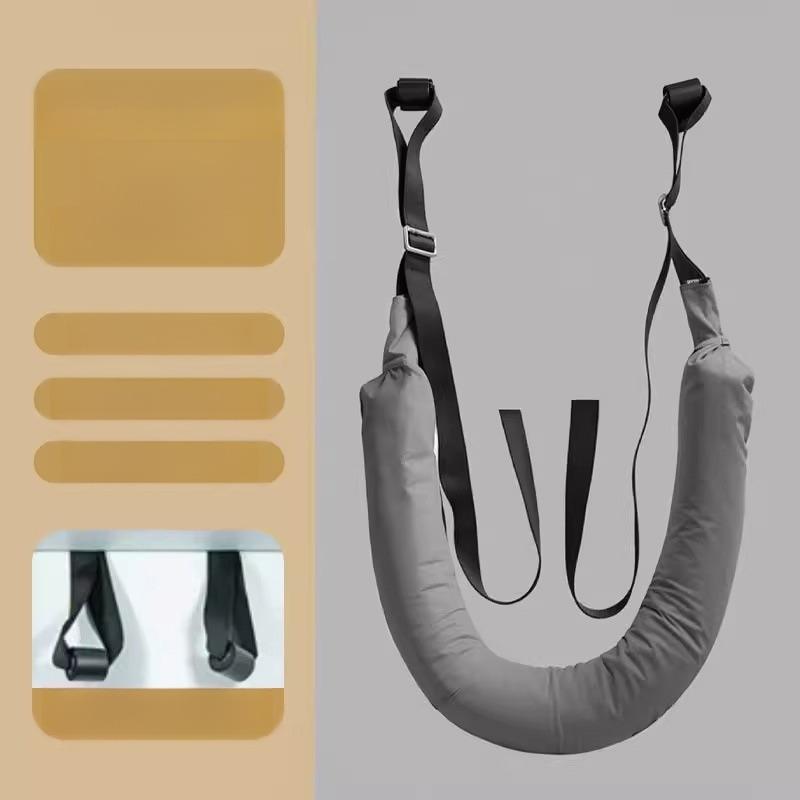 Горячая распродажаПояс для поддержки спины для дома Горизонтальный тренажер для позвоночника Сильный поясничный тренажер для домашнего использования/Гречневый пояс для поддержки спины