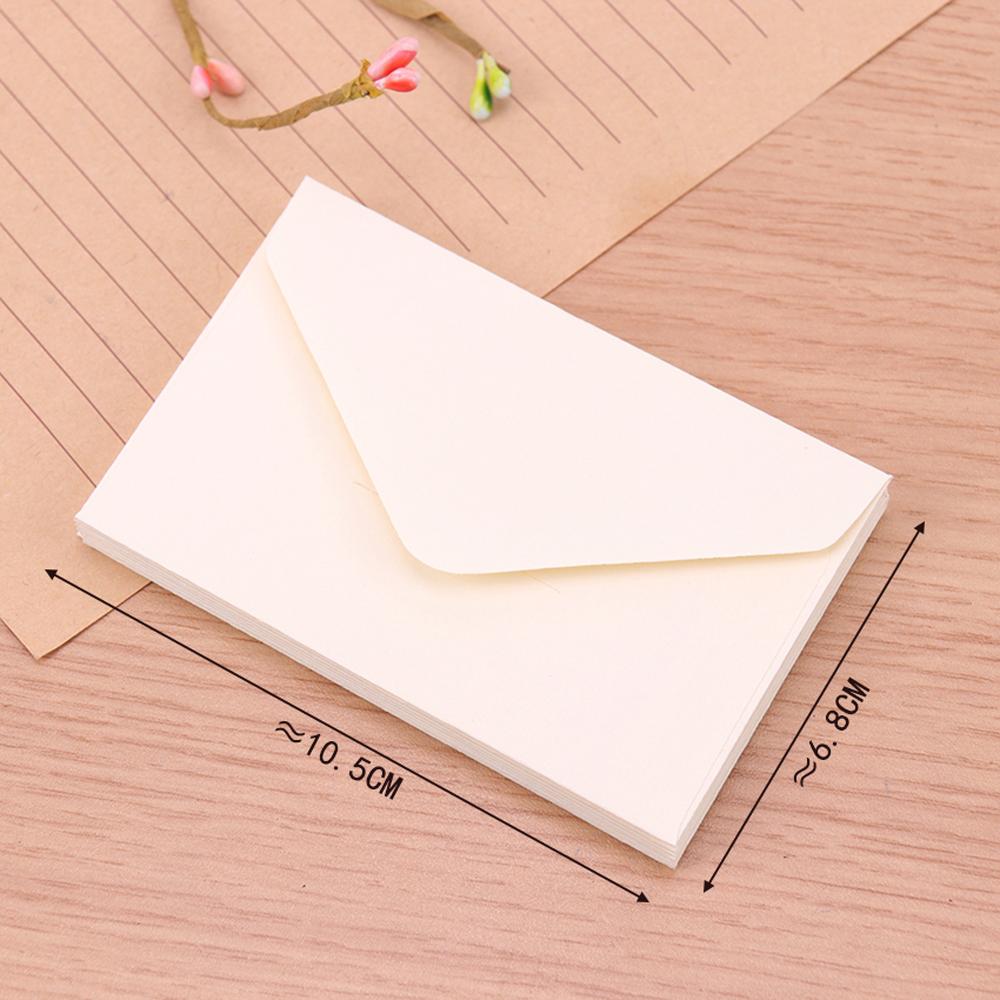 Card White European Style Classical Gift Envelope Invitation Envelope Paper Envelopes For Letter