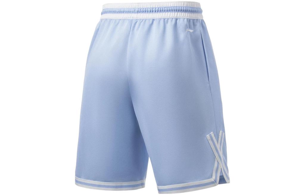 Li Ning Баскетбольные шорты Badfive мужские небесно-голубые AAPT033-5