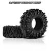 Rubber Tires Remote Control Car Tires 4PCS Replacement for SCX10 II III 90046 Trax4 TRX4 4WD D90