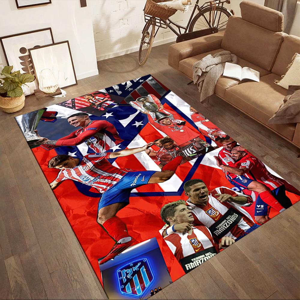Atletico Madrid Floor Rug Office Rug Perfect For Dormitory Entryway Game Room Decorate Room Antislip Rug Office Home Decor Perfect Gift For Womenmen