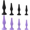 1/4PCS Soft Silicone Anus Plug Stimulator, Anal Trainer, Prostate Massager, Unisex Adult Sex Toys, Sex Toys Games