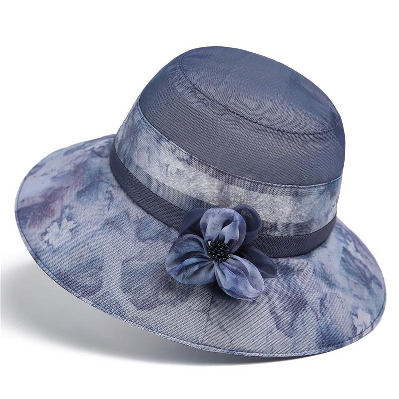 Летняя шляпа от солнца с широкими полями, женская шляпа от солнца, весенне-летняя тонкая шляпа-панама с солнцезащитой