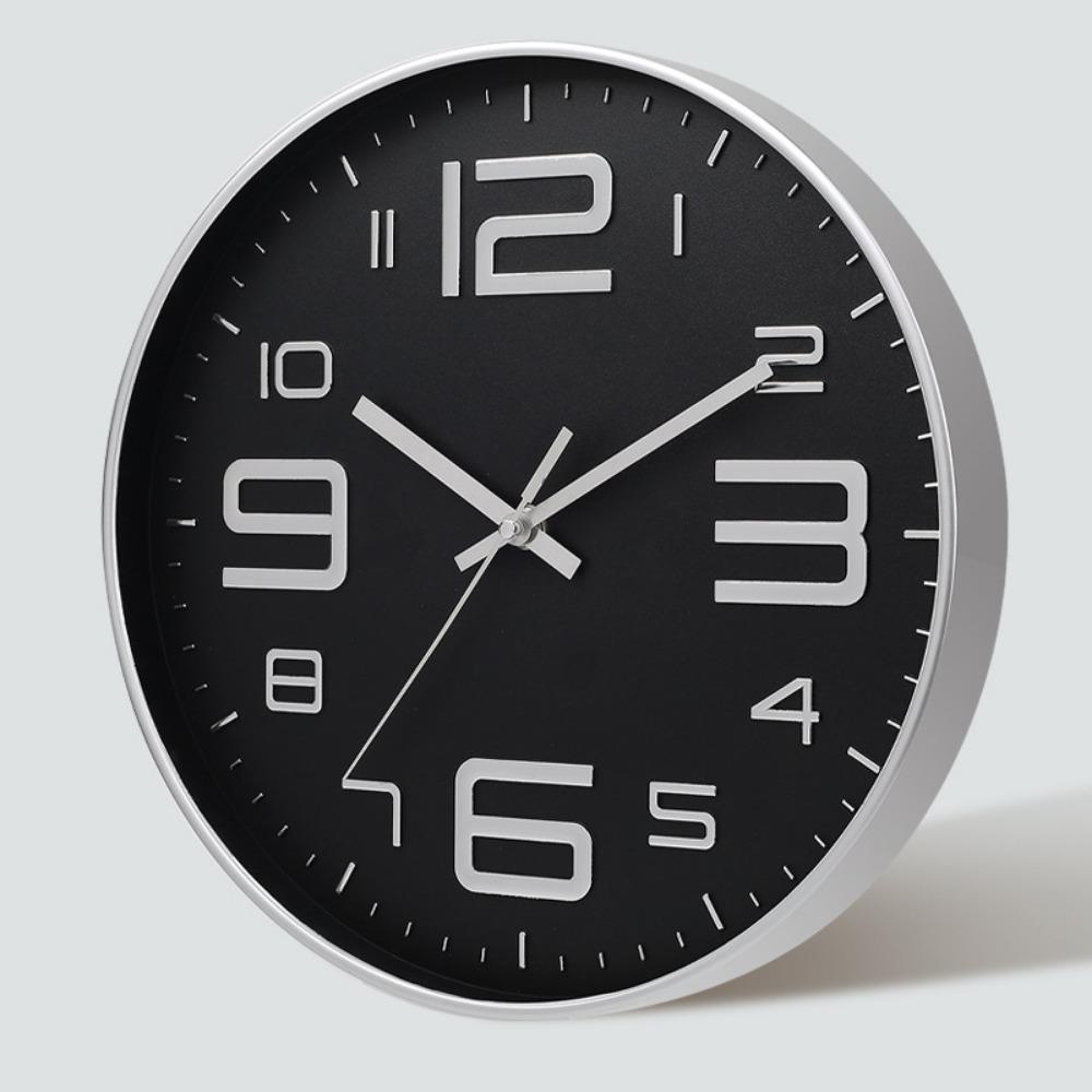 Бесшумные настенные часы в скандинавском стиле, уникальные настенные часы, персонализированные цифровые часы, бытовые