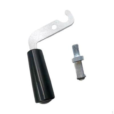 Ручка для каминной двери, ручка для печи, профессиональная простая установка, термостойкая прочная