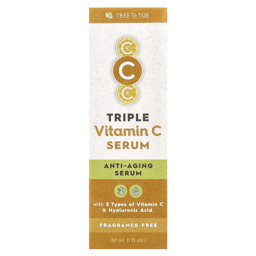 Triple Vitamin C Serum, Fragrance Free, 30 Ml (1 Fl Oz)