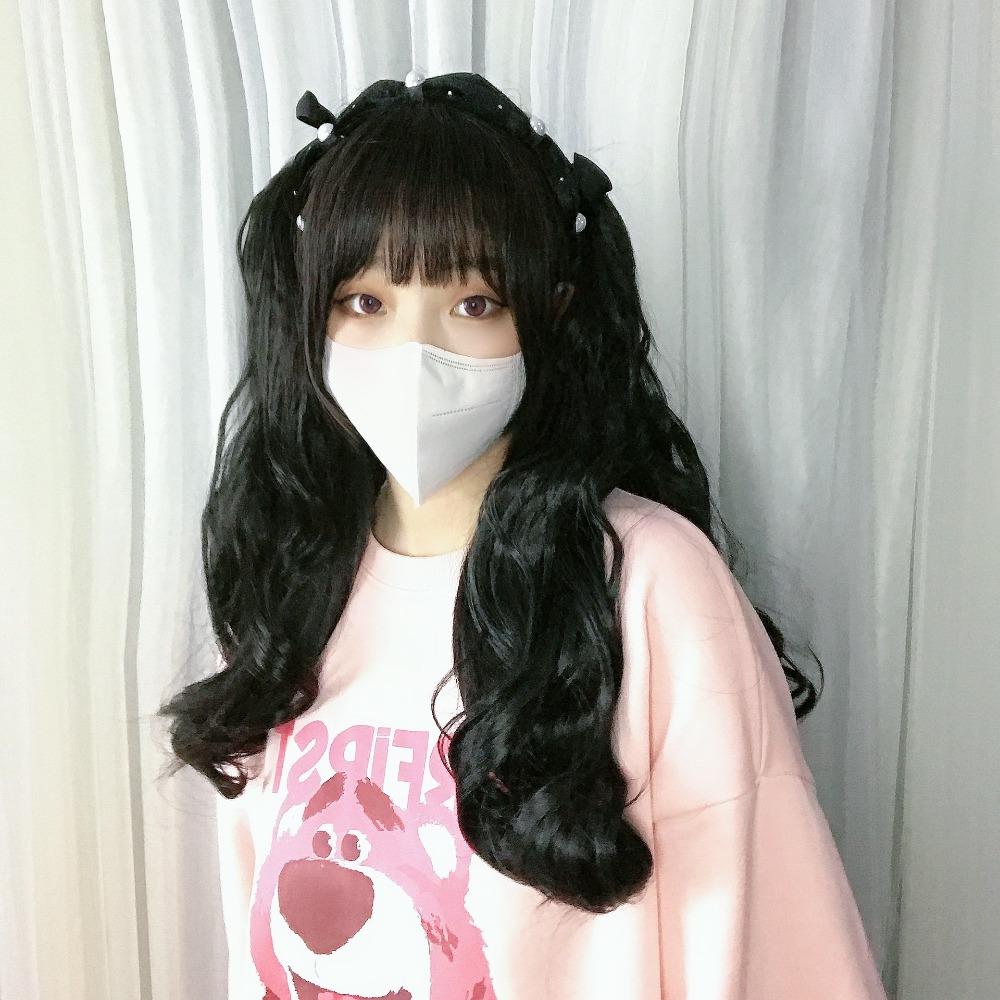 Кудрявый стиль, зажим для волос, длинный синтетический накладной волос, новый волнистый хвост