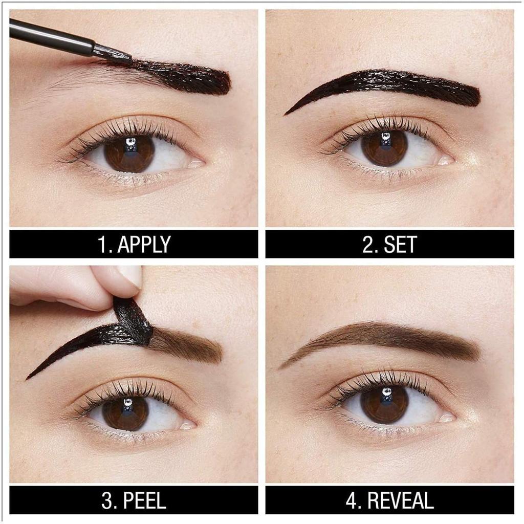 Maybelline New York Тату-тинт для бровей Темно-коричневый 4,9 мл