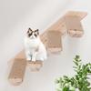 Cat Climbing Shelf Wall Mounted Cat Wall Steps Four Step Cat Climbing Frame for Cats Perch Shelves