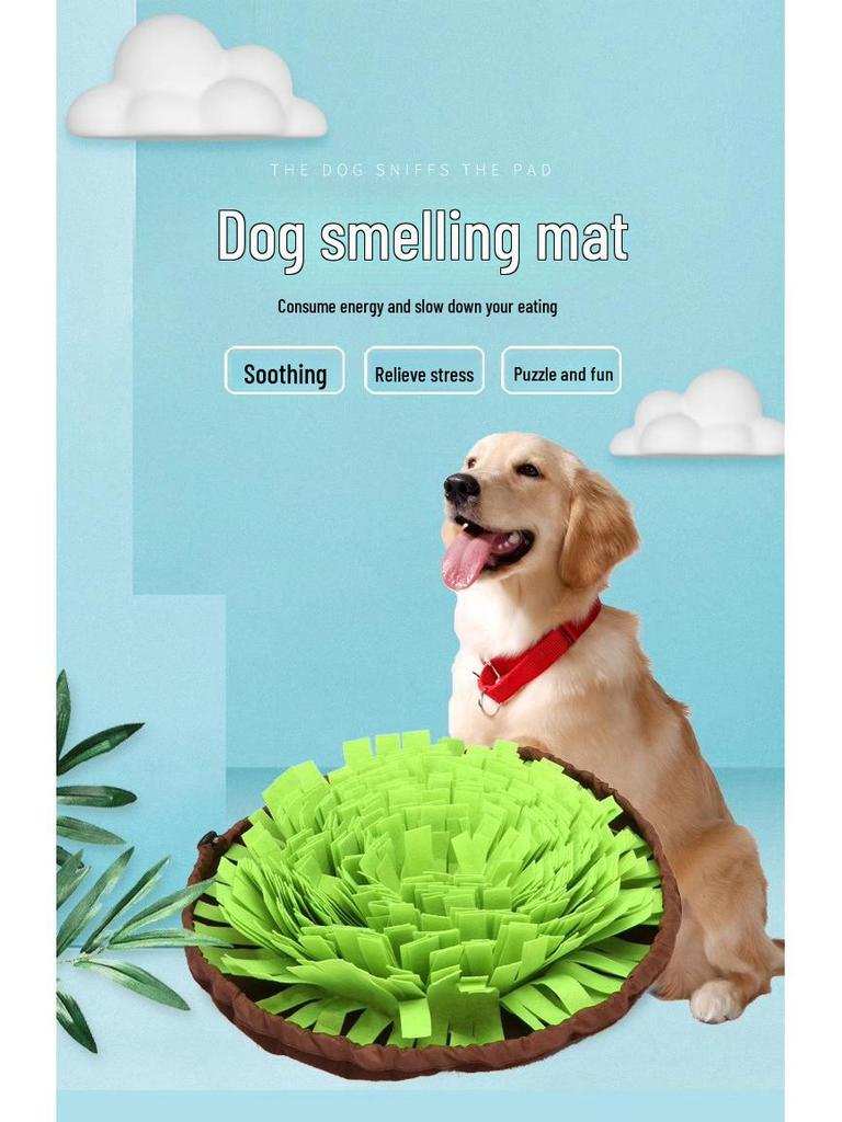 Игрушки для домашних животных: Коврик-головоломка и миска для дрессировки собак по запаху