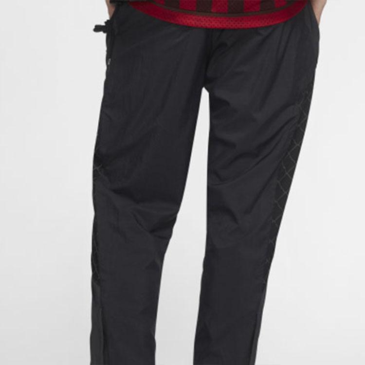 Nike Спортивная одежда Тканые брюки с зауженной молнией Мужские штаны Черные CK1185-010