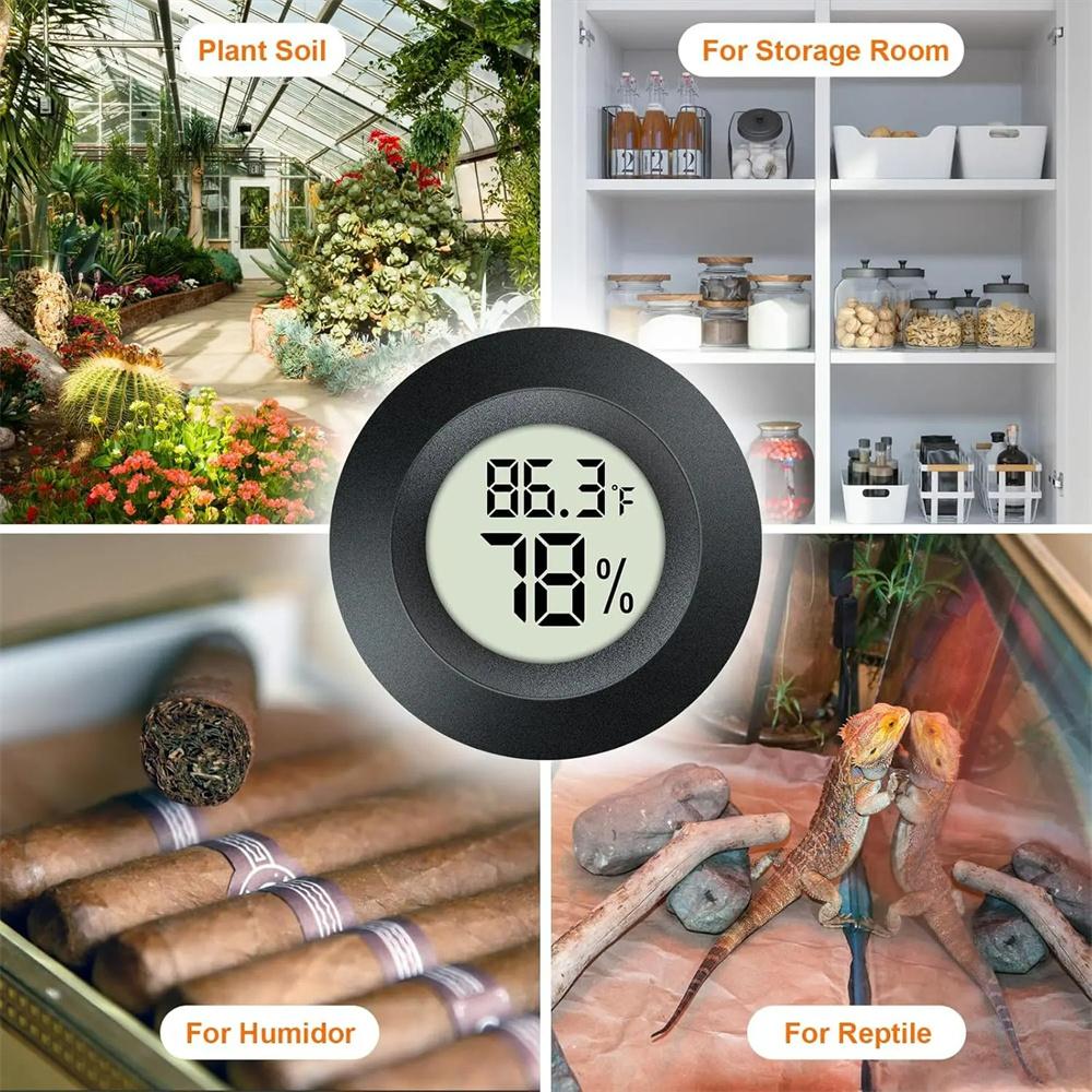 Portable Hygrometer Thermometer Temperature and Humidity Digital Display Electronic Machine Indoor Camp Car Temperature Sensor