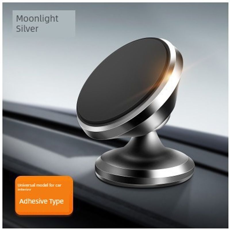 Car Mount Magnetic Holder for Car Air Vent Suction Cup Type Navigation Gadget Magnetic Phone Holder for Car