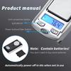 200g/0.01g Precision Jewelry Scale Portable Car Key Mini Scale Mini Digital Pocket Electronic Scale With LCD Display Weigh Tools